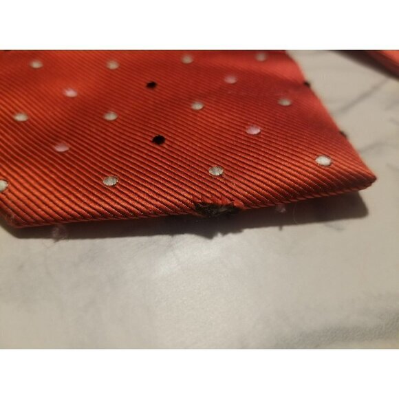 Paul Smith London Red Polkadot Tie - Picture 10 of 12